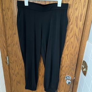Black jogger dress pants
